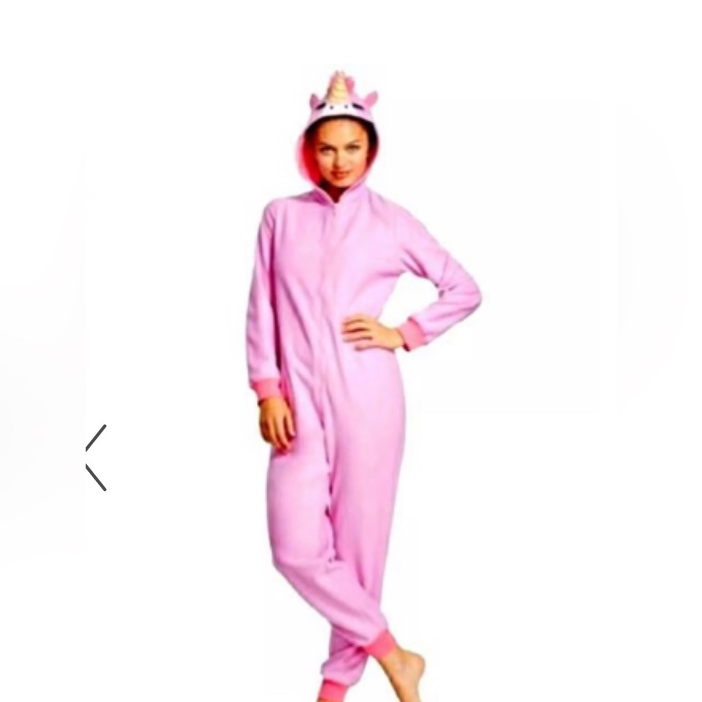 Sparkly Pink Unicorn Onsie, Size 2XL